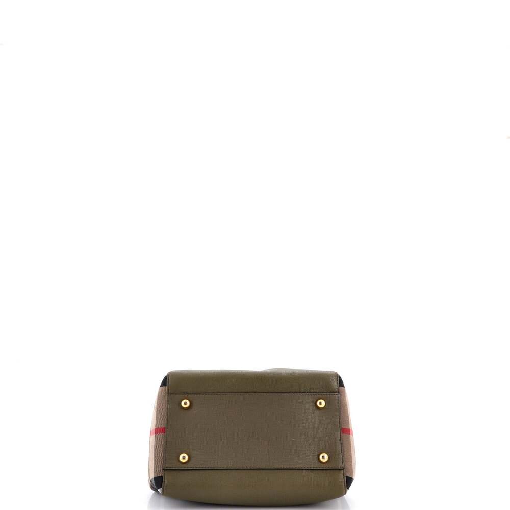 Burberry Canterbury Tote Leather And #249356B85B - Picture 4 of 8